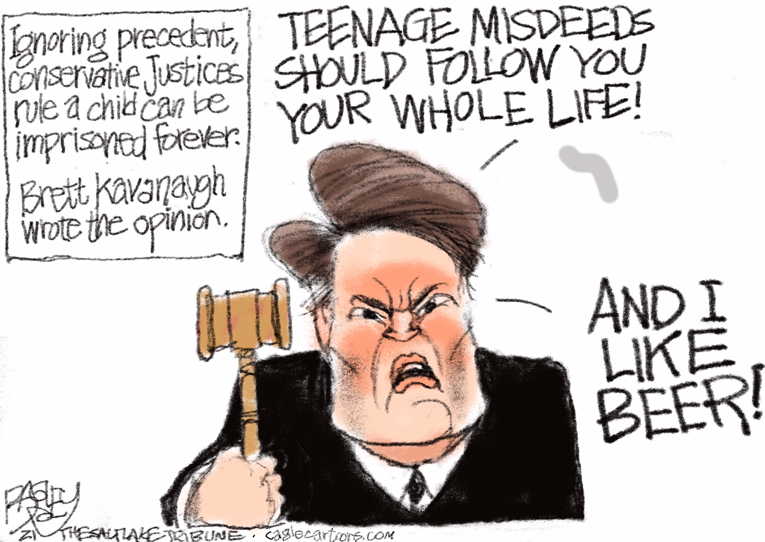 Political/Editorial Cartoon by Pat Bagley, Salt Lake Tribune on In Other News