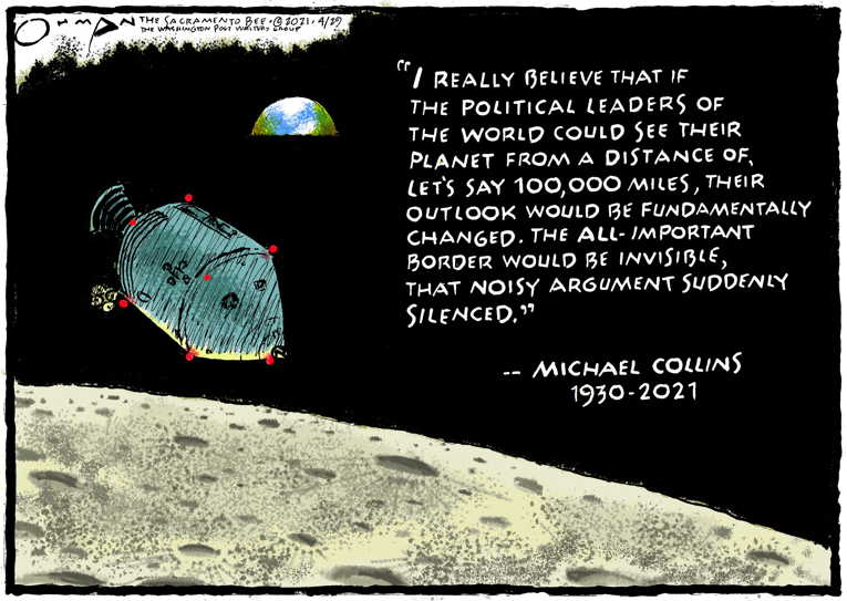 Political/Editorial Cartoon by Jack Ohman, The Oregonian on In Other News