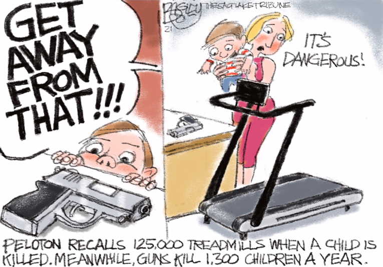 Political/Editorial Cartoon by Pat Bagley, Salt Lake Tribune on In Other News