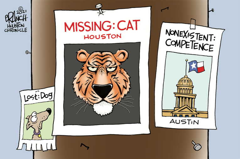 Political/Editorial Cartoon by John Branch, San Antonio Express-News on In Other News