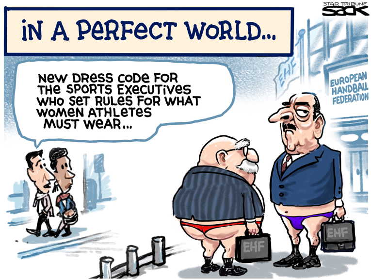 Political/Editorial Cartoon by Steve Sack, Minneapolis Star Tribune on 2021 Olympic Games “Complicated”