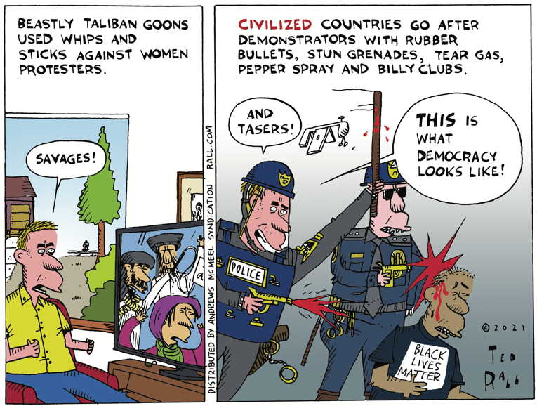 Political/Editorial Cartoon by Ted Rall on In Other News