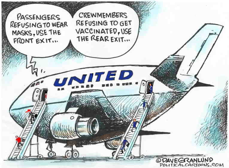 Political/Editorial Cartoon by Dave Granlund on Pandemic Enters New Phase