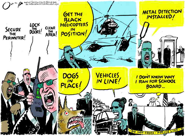 Political/Editorial Cartoon by Jack Ohman, The Oregonian on New Covid Surge