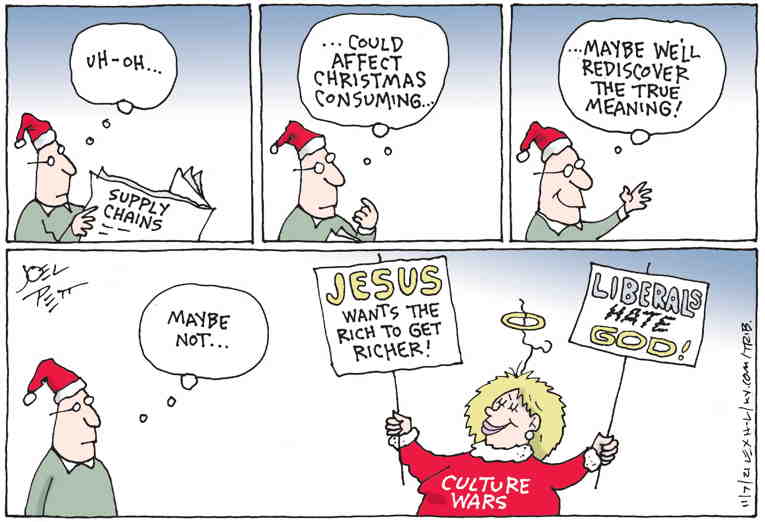 Political/Editorial Cartoon by Joel Pett, Lexington Herald-Leader, CWS/CartoonArts Intl. on In Other News