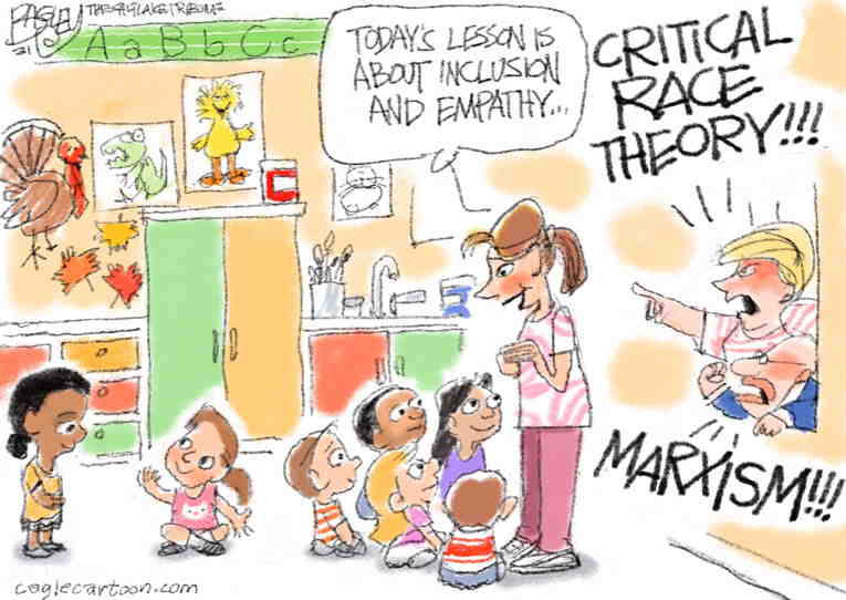 Political/Editorial Cartoon by Pat Bagley, Salt Lake Tribune on Trump Plots Comeback