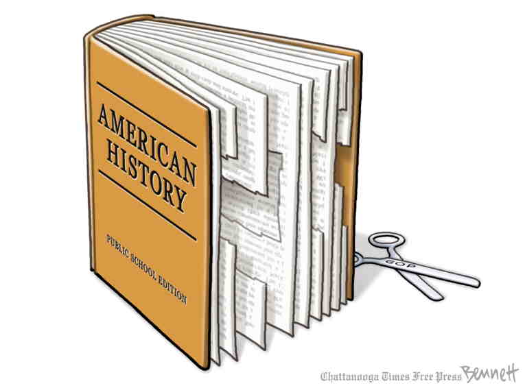 Political/Editorial Cartoon by Clay Bennett, Chattanooga Times Free Press on Trump Plots Comeback