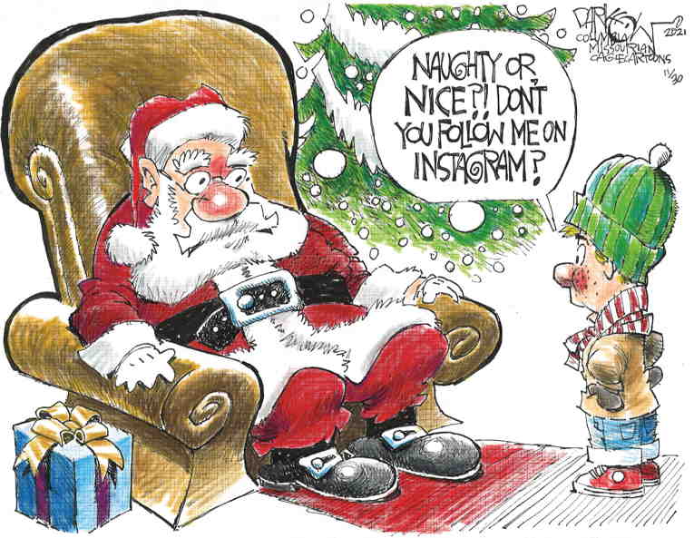Political/Editorial Cartoon by John Darkow, Columbia Daily Tribune, Missouri on Holiday Season in Full Swing