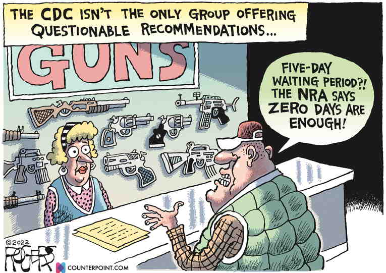 Political/Editorial Cartoon by Rob Rogers on In Other News