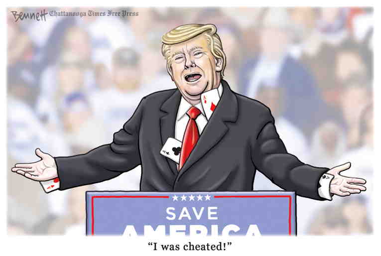 Political/Editorial Cartoon by Clay Bennett, Chattanooga Times Free Press on Republicans Secede