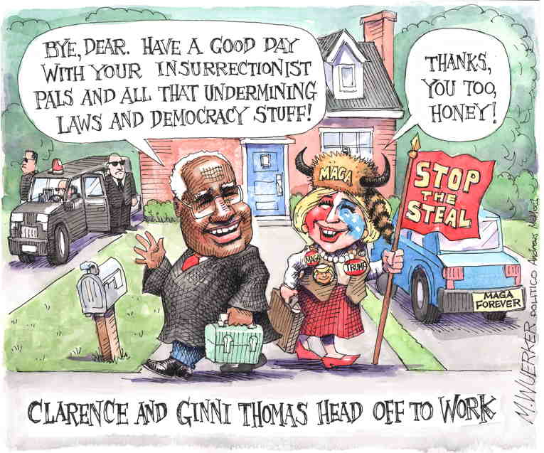 Political/Editorial Cartoon by Matt Wuerker, Politico on In Other News