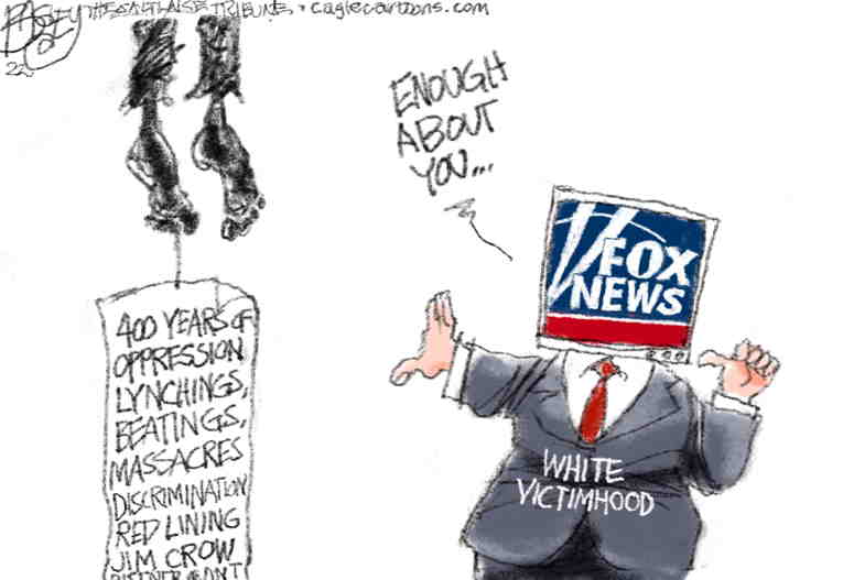 Political/Editorial Cartoon by Pat Bagley, Salt Lake Tribune on Anti-Democratic Movement Grows