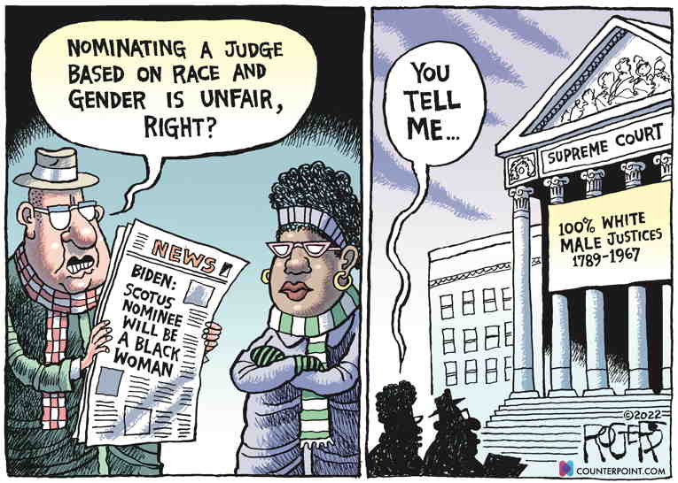 Political/Editorial Cartoon by Rob Rogers on In Other News