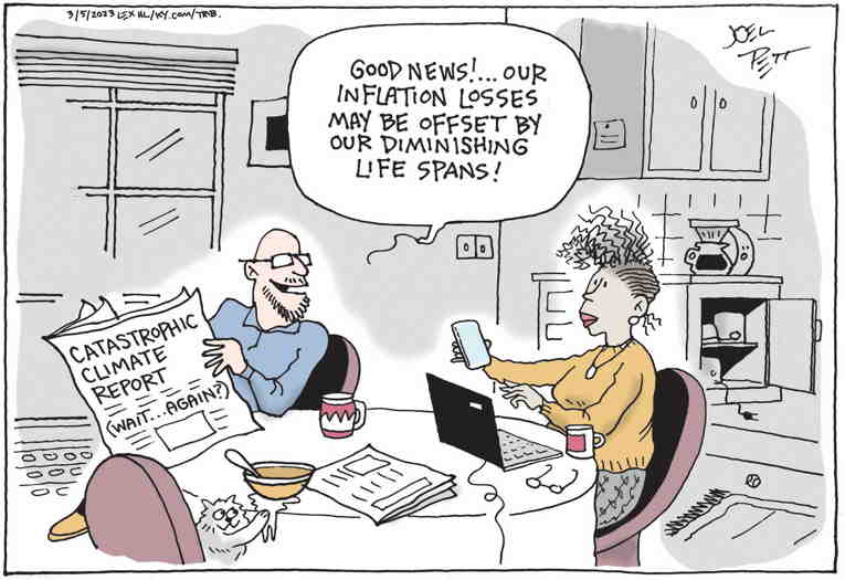 Political/Editorial Cartoon by Joel Pett, Lexington Herald-Leader, CWS/CartoonArts Intl. on In Other News