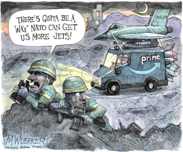 Political/Editorial Cartoon by Matt Wuerker, Politico on In Other News