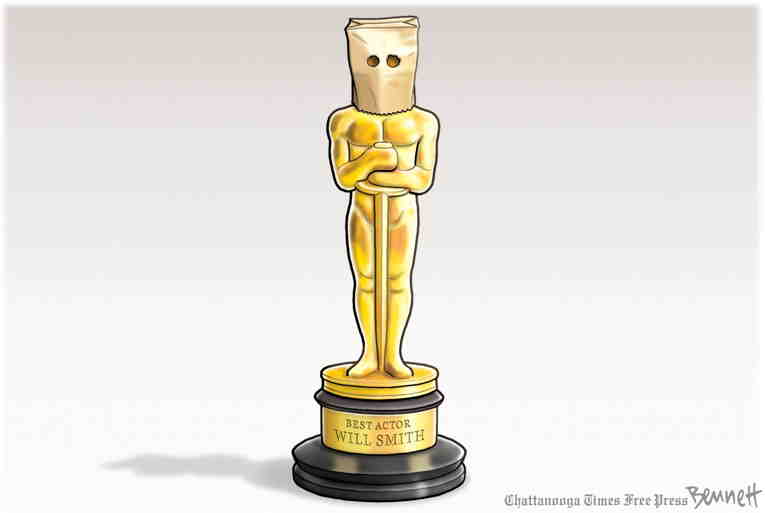 Political/Editorial Cartoon by Clay Bennett, Chattanooga Times Free Press on This Week in Entertainment
