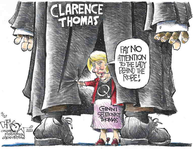 Political/Editorial Cartoon by John Darkow, Columbia Daily Tribune, Missouri on High Court Infiltrated