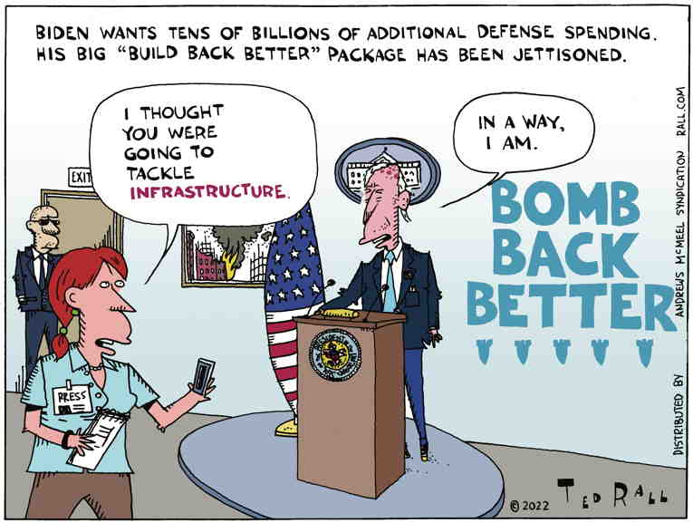 Political/Editorial Cartoon by Ted Rall on In Other News