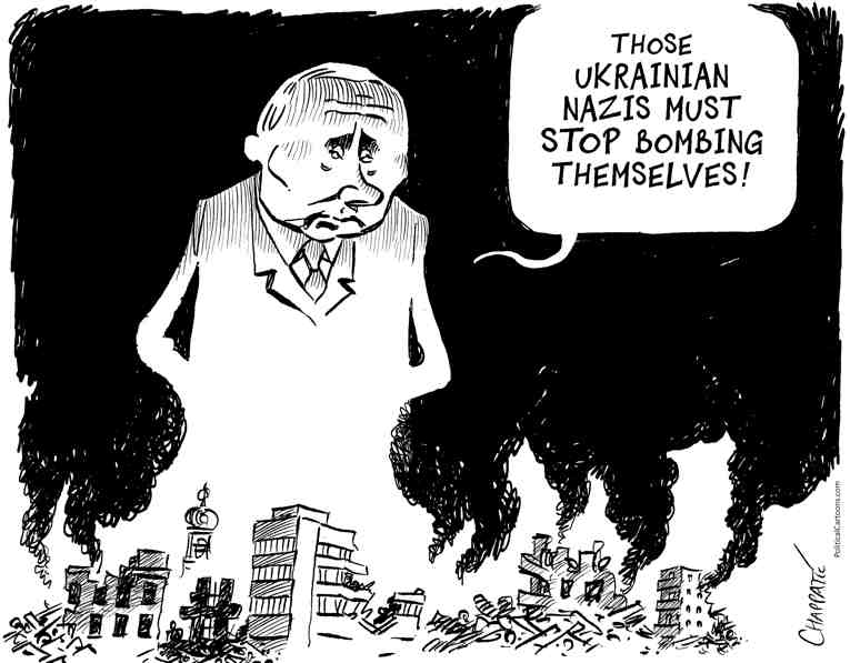 Political/Editorial Cartoon by Patrick Chappatte, International Herald Tribune on War Crimes Shock Planet
