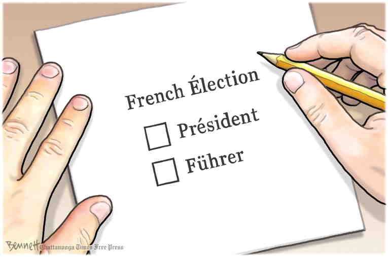 Political/Editorial Cartoon by Clay Bennett, Chattanooga Times Free Press on In Other News