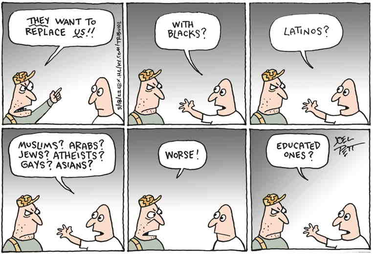 Political/Editorial Cartoon by Joel Pett, Lexington Herald-Leader, CWS/CartoonArts Intl. on In Other News