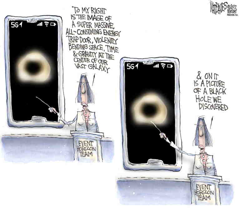 Political/Editorial Cartoon by Matt Davies, Journal News on In Other News