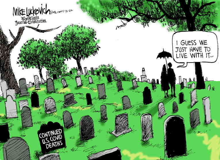 Political/Editorial Cartoon by Mike Luckovich, Atlanta Journal-Constitution on In Other News