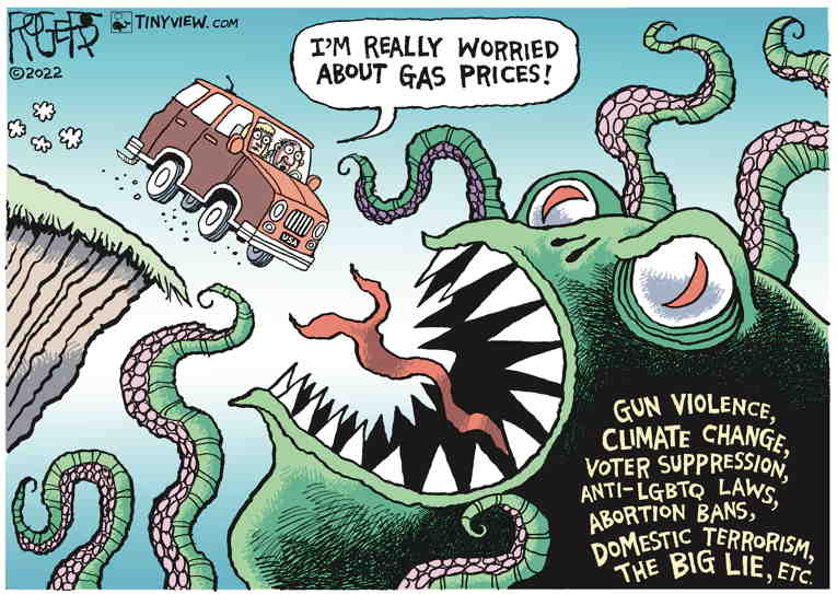 Political/Editorial Cartoon by Rob Rogers on In Other News