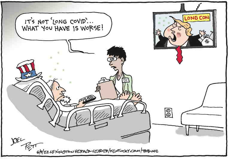 Political/Editorial Cartoon by Joel Pett, Lexington Herald-Leader, CWS/CartoonArts Intl. on In Other News