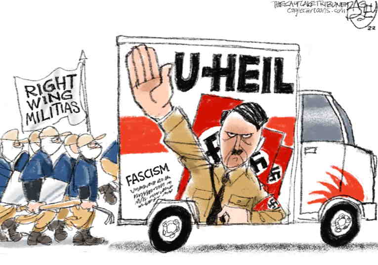 Political/Editorial Cartoon by Pat Bagley, Salt Lake Tribune on GOP Considering Name Change