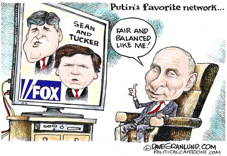 Political/Editorial Cartoon by Dave Granlund on Republicans Look the Other Way