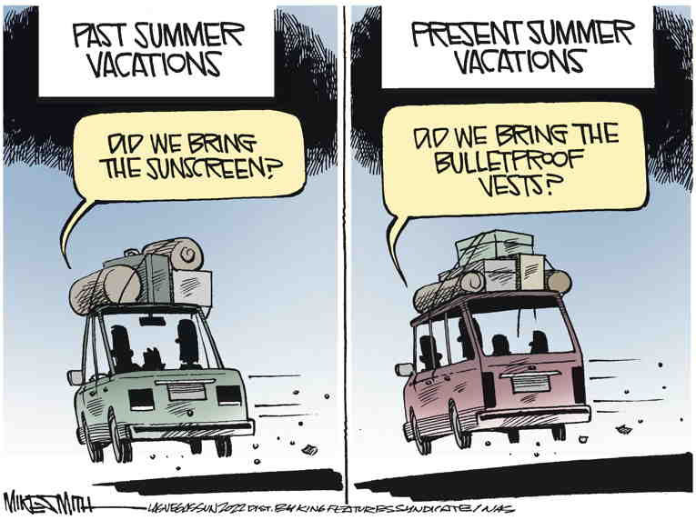 Political/Editorial Cartoon by Mike Smith, Las Vegas Sun on In Other News