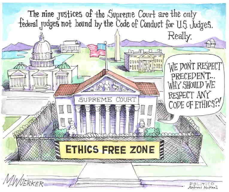 Political/Editorial Cartoon by Matt Wuerker, Politico on In Other News