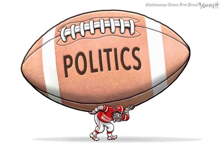 Political/Editorial Cartoon by Clay Bennett, Chattanooga Times Free Press on In Other News