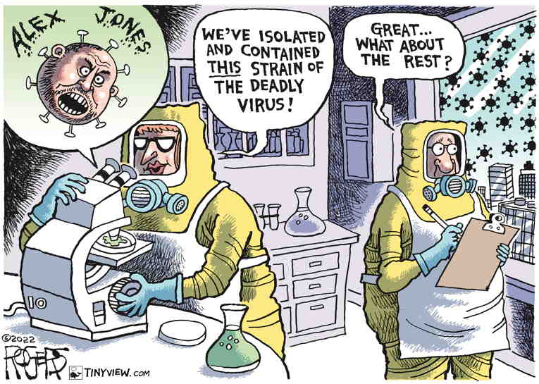 Political/Editorial Cartoon by Rob Rogers on New Pandemic Looms