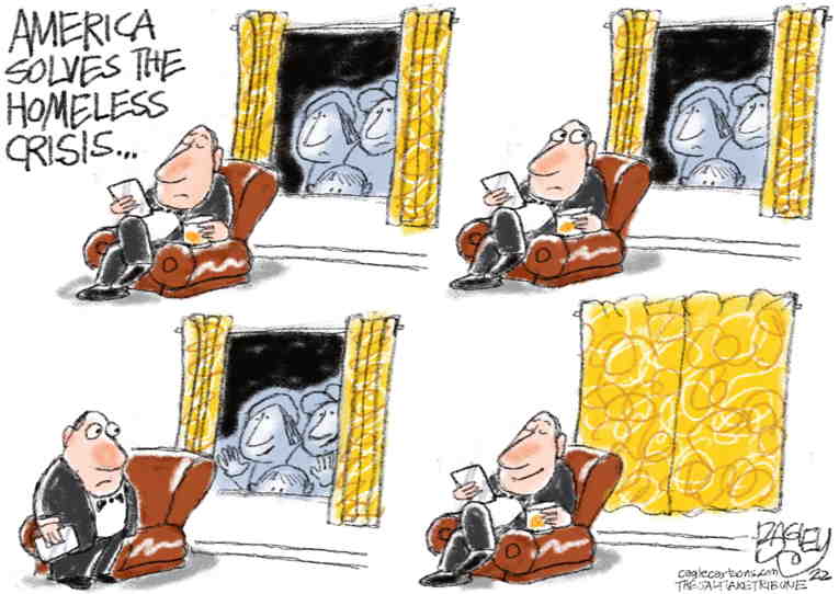 Political/Editorial Cartoon by Pat Bagley, Salt Lake Tribune on In Other News