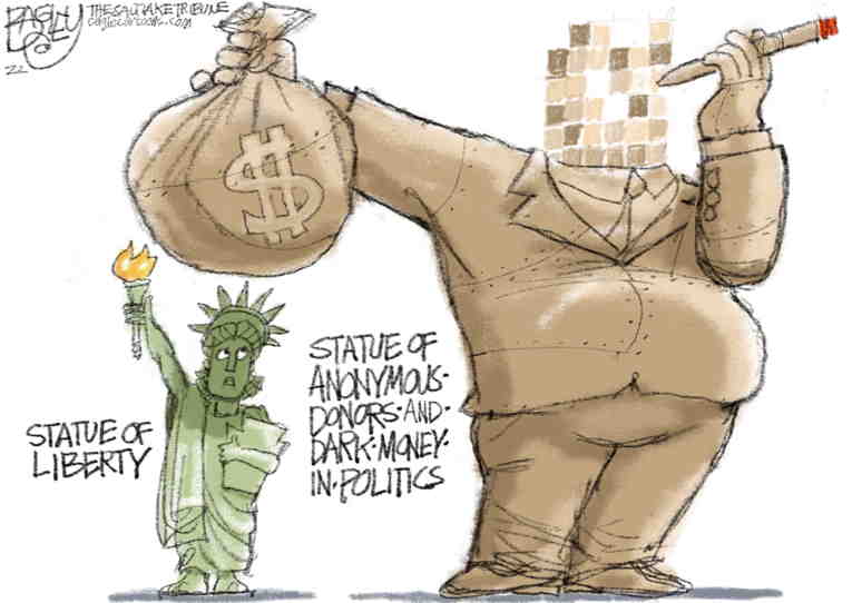 Political/Editorial Cartoon by Pat Bagley, Salt Lake Tribune on In Other News