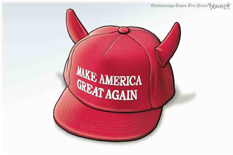 Political/Editorial Cartoon by Clay Bennett, Chattanooga Times Free Press on In Other News