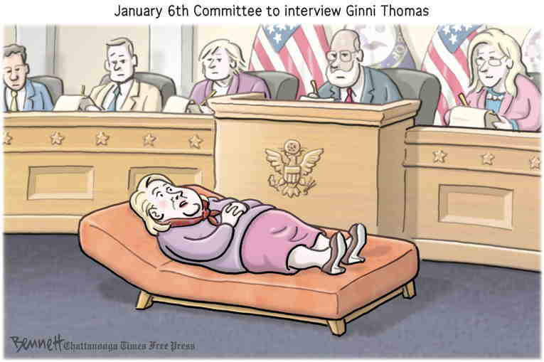 Political/Editorial Cartoon by Clay Bennett, Chattanooga Times Free Press on In Other News