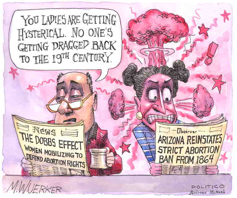 Political/Editorial Cartoon by Matt Wuerker, Politico on In Other News