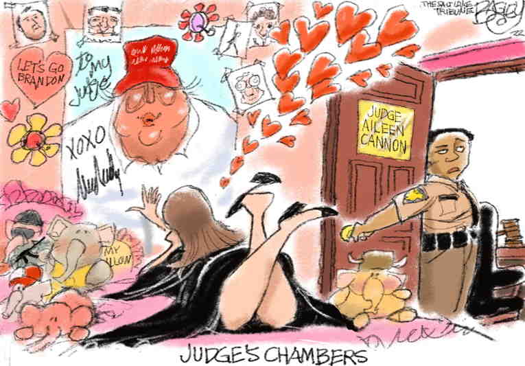 Political/Editorial Cartoon by Pat Bagley, Salt Lake Tribune on In Other News