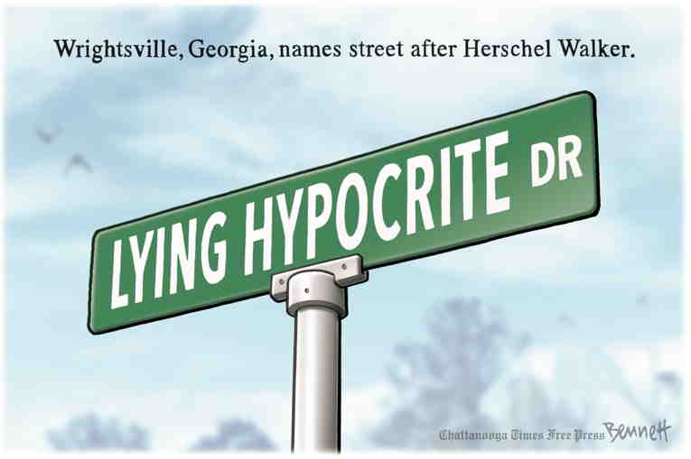 Political/Editorial Cartoon by Clay Bennett, Chattanooga Times Free Press on GOP Rallies Around Walker