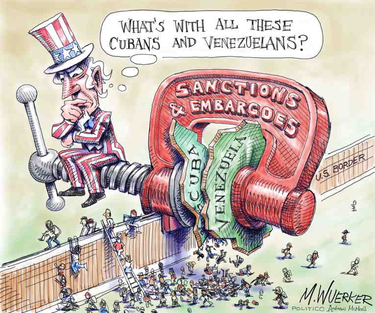 Political/Editorial Cartoon by Matt Wuerker, Politico on In Other News