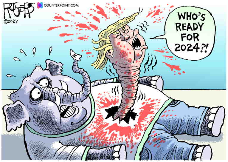 Political/Editorial Cartoon by Rob Rogers on Florida Man Makes Announcement