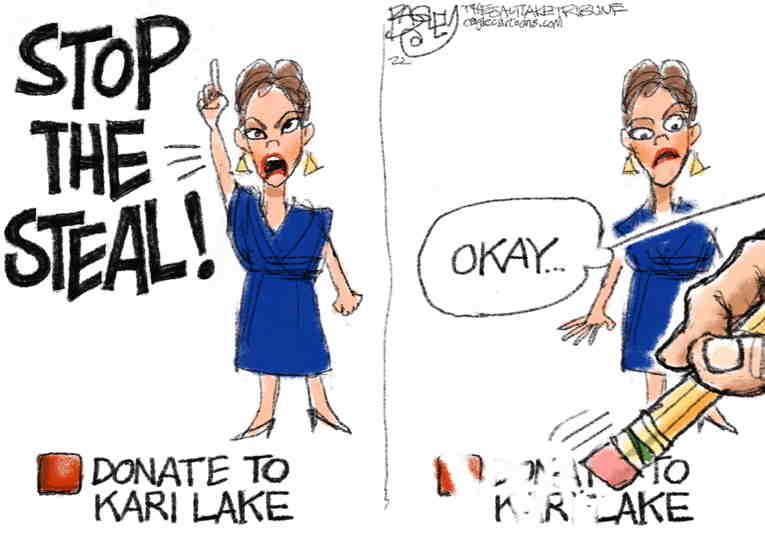 Political/Editorial Cartoon by Pat Bagley, Salt Lake Tribune on In Other News