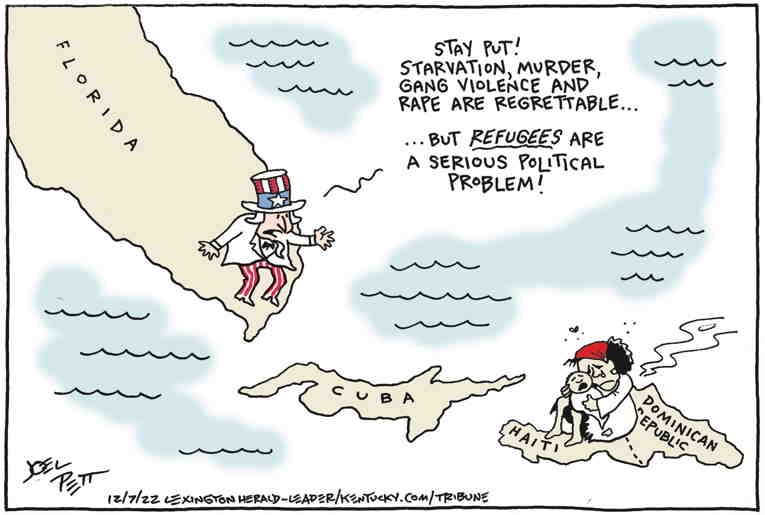 Political/Editorial Cartoon by Joel Pett, Lexington Herald-Leader, CWS/CartoonArts Intl. on In Other News