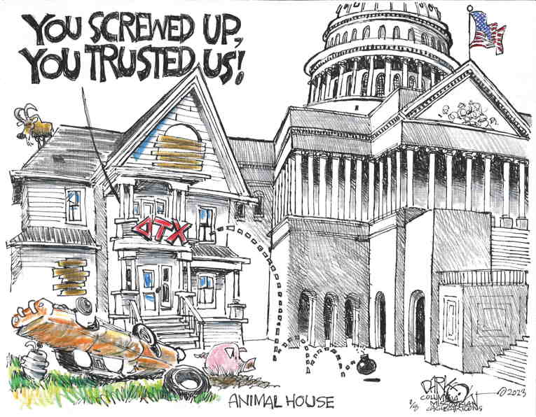 Political/Editorial Cartoon by John Darkow, Columbia Daily Tribune, Missouri on Republicans Take the House