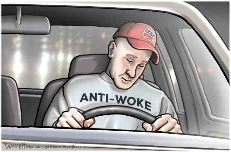 Political/Editorial Cartoon by Clay Bennett, Chattanooga Times Free Press on Republicans Set House Agenda