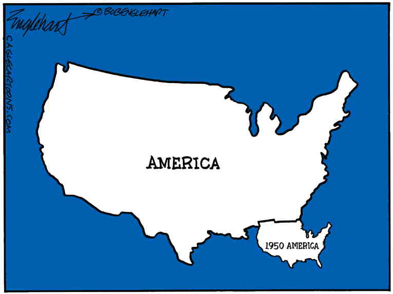 Political/Editorial Cartoon by Bob Engelhart, Hartford Courant on DeSantis Wows GOP Base