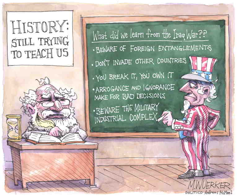 Political/Editorial Cartoon by Matt Wuerker, Politico on In Other News